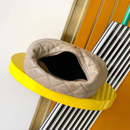 ICARE Baby Lambskin Croissant Bag