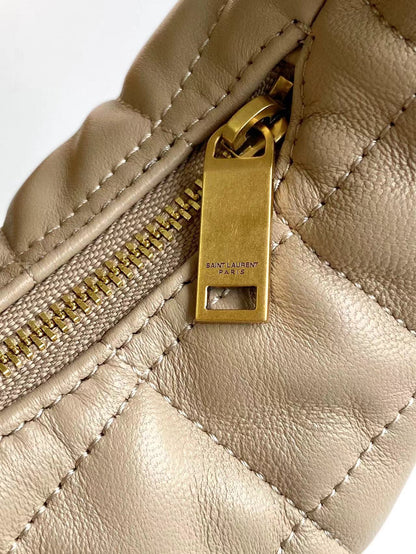 ICARE Baby Lambskin Croissant Bag