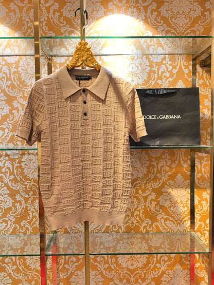 Dolce & Gabbana DG Jacquard Knit Sweater – 2026SS