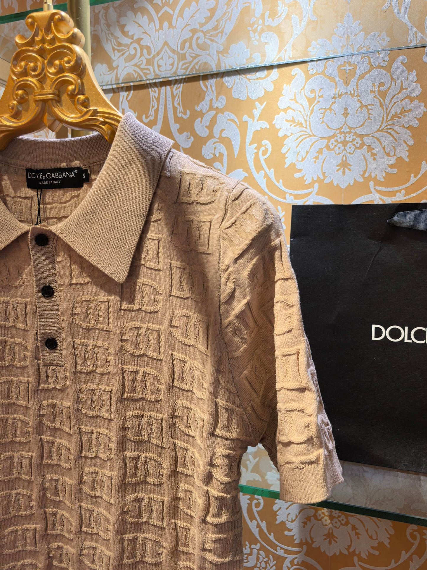 Dolce & Gabbana DG Jacquard Knit Sweater – 2026SS