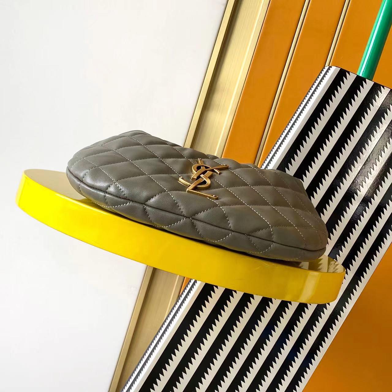 ICARE Baby Lambskin Croissant Bag