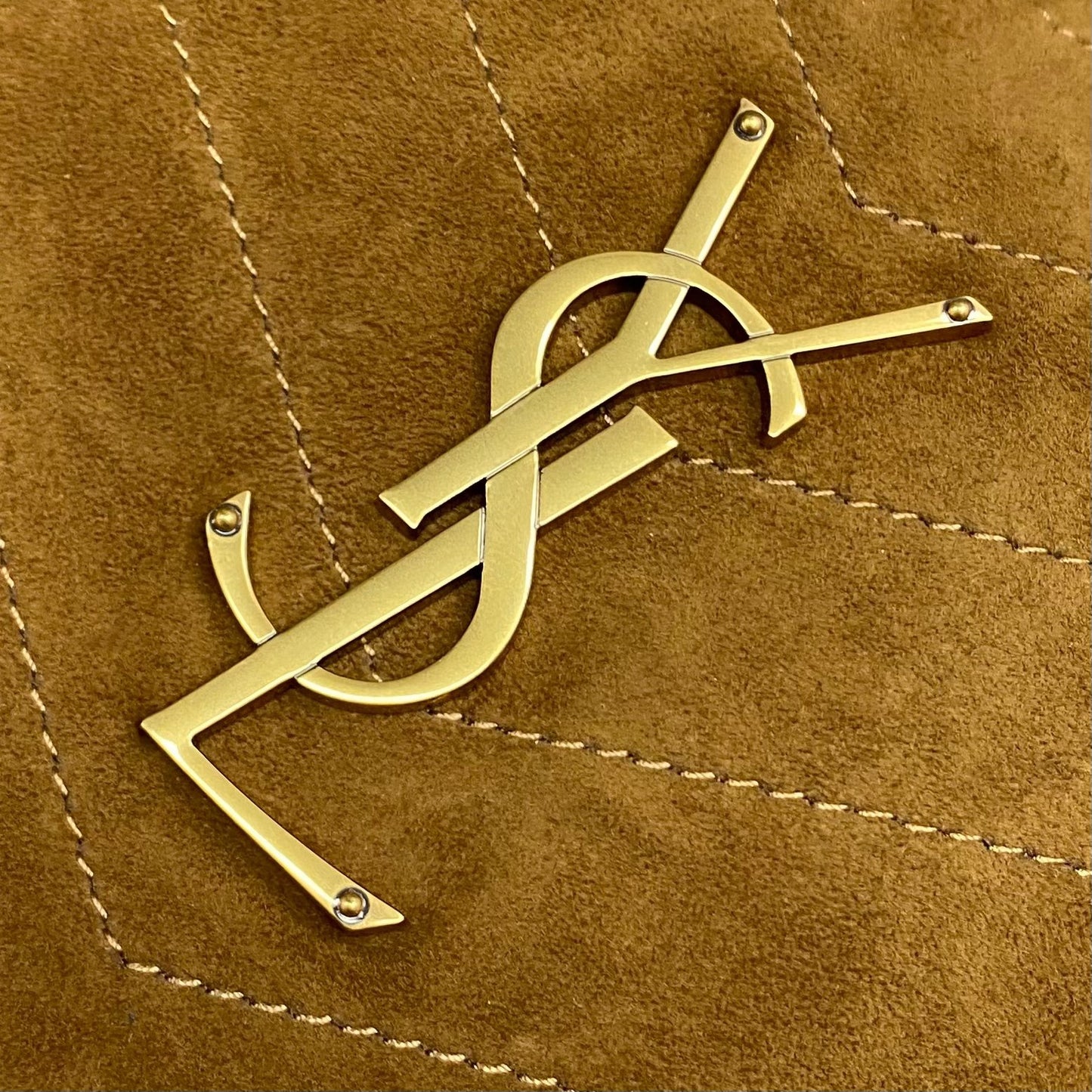 Saint Laurent Niki Suede Bucket Bag