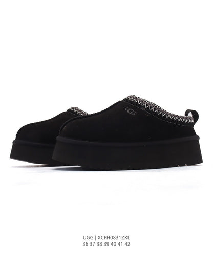 UGG Wool-Lined Winter Slippers