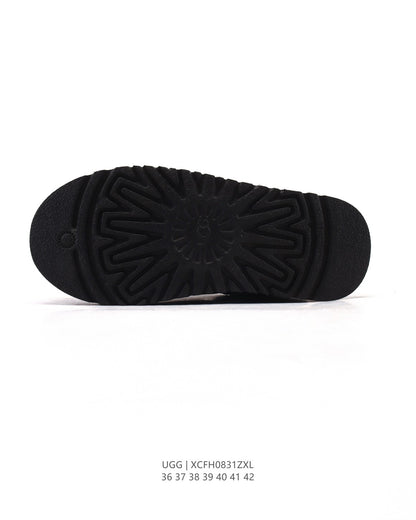 UGG Wool-Lined Winter Slippers