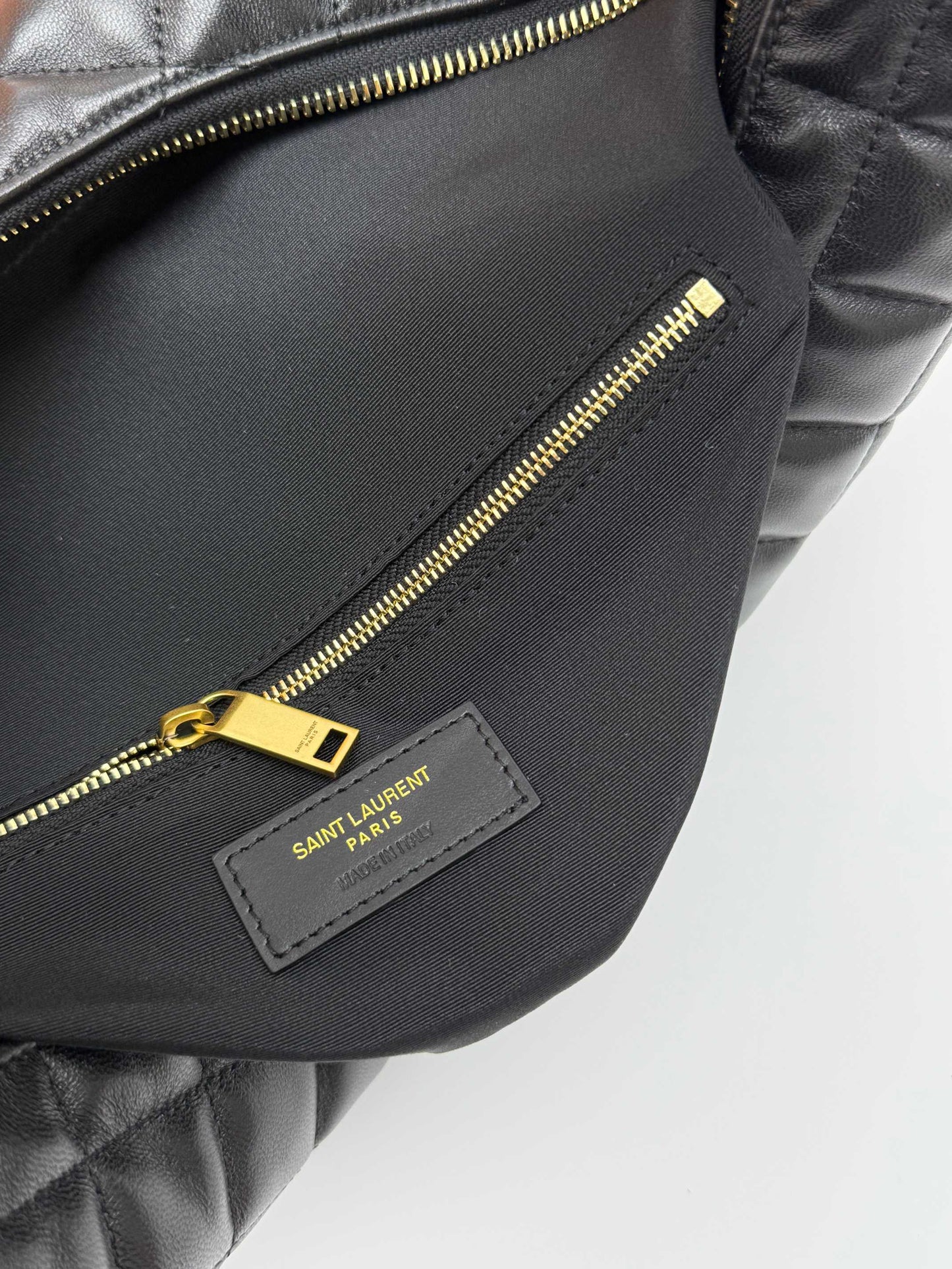 ICARE Baby Nappa Lambskin Croissant Handbag