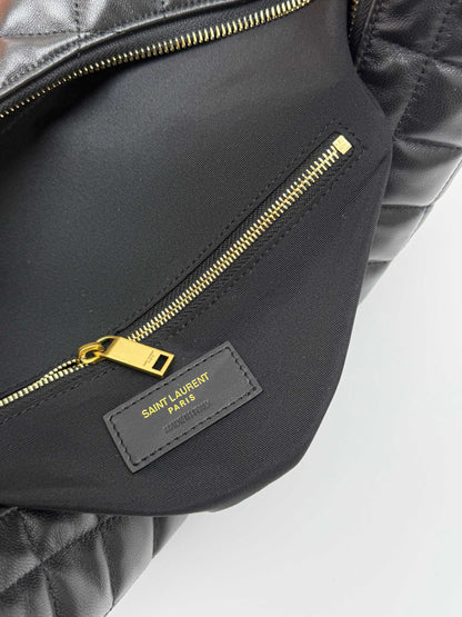 ICARE Baby Nappa Lambskin Croissant Handbag