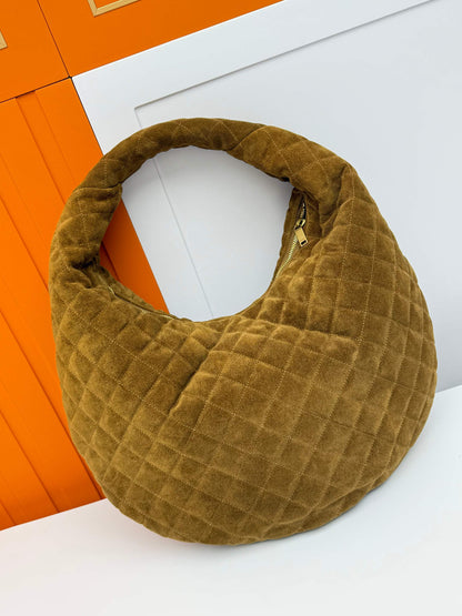 ICARE Baby Suede Handbag