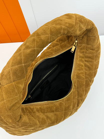 ICARE Baby Suede Handbag