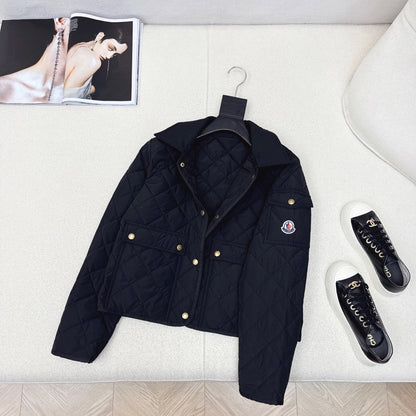 Moncler Diamond Quilted Padded Short Jacket