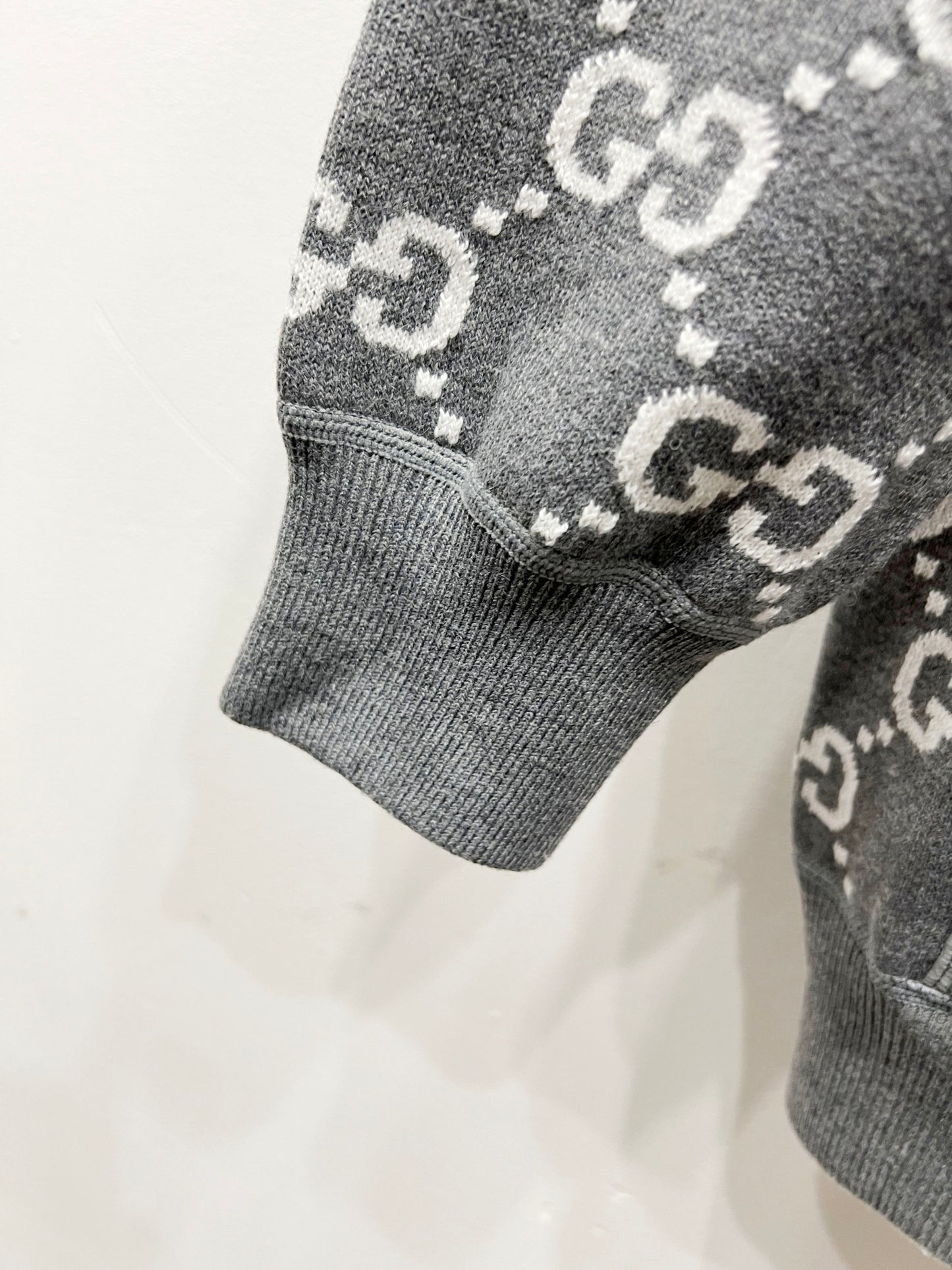 Gucci Reversible Jacquard Wool Hoodie – Autumn/Winter Collection