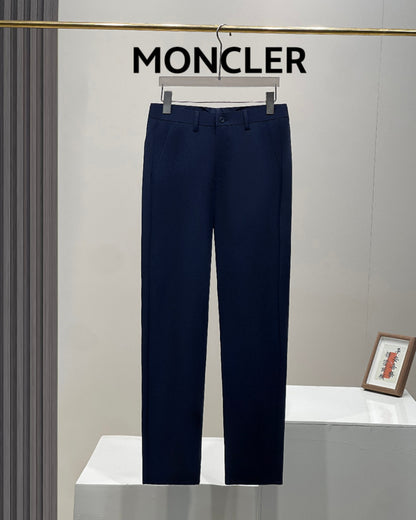 Moncler Men's Ice Silk Business Pants – 2025 Collection