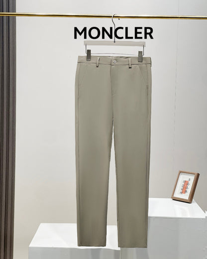 Moncler Men's Ice Silk Business Pants – 2025 Collection