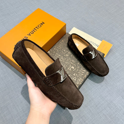 Louis Vuitton Men's Suede Driving Shoes