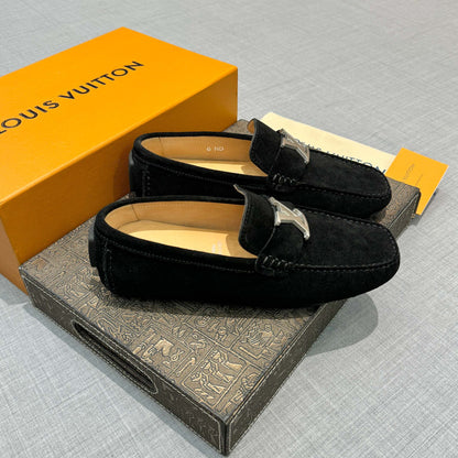 Louis Vuitton Men's Suede Driving Shoes