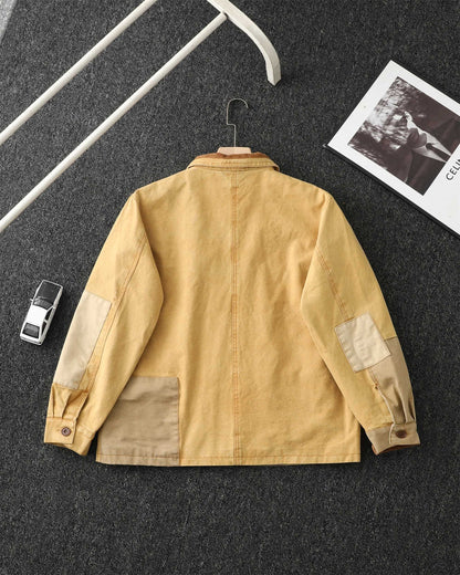 Ralph Lauren Barn Washed Distressed Jacket – 2025 Spring New