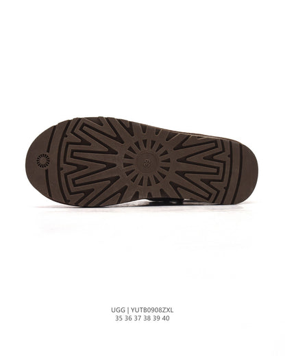UGG Mid-Tube Plush Snow Boots – Autumn/Winter Collection