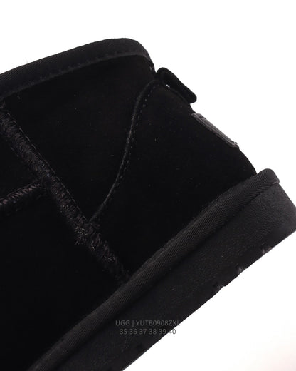UGG Mid-Tube Plush Snow Boots – Autumn/Winter Collection