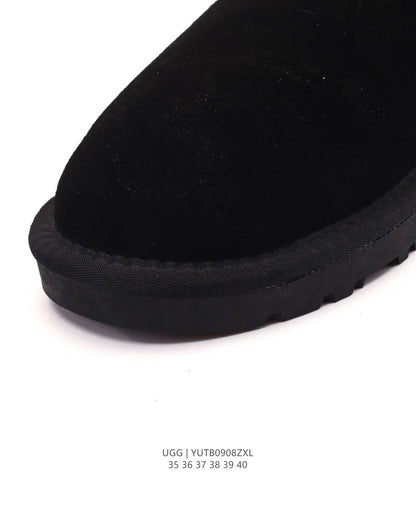 UGG Mid-Tube Plush Snow Boots – Autumn/Winter Collection