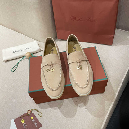 Loro Piana Summer Charms Walk Moccasin Loafers