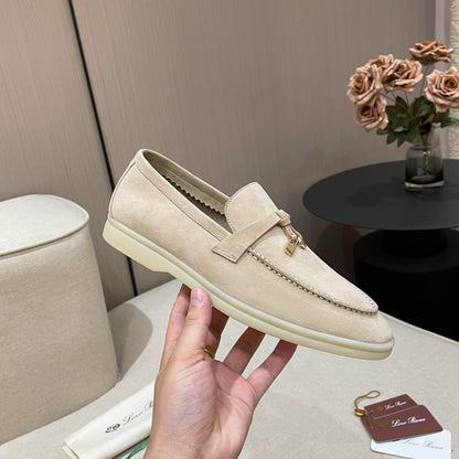 Loro Piana Summer Charms Walk Moccasin Loafers