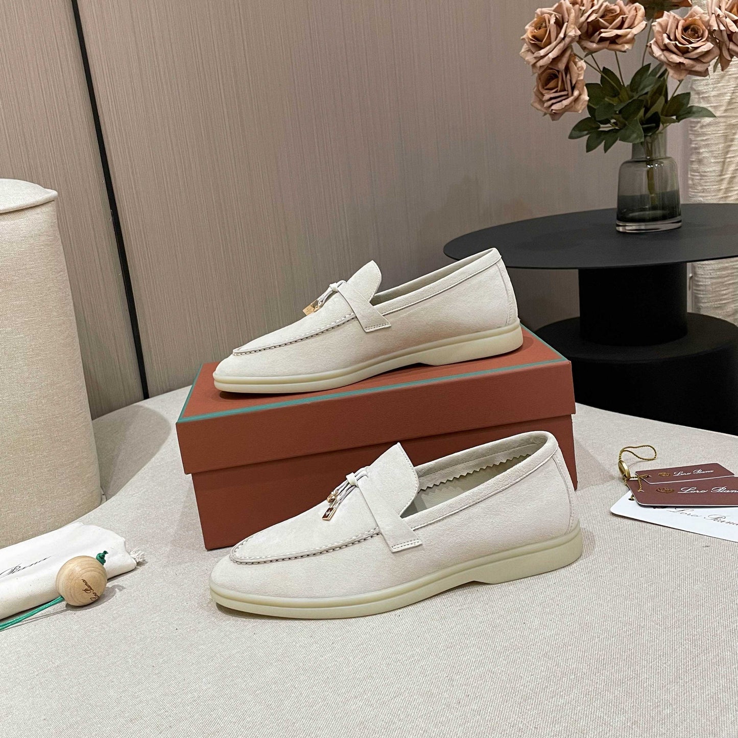 Loro Piana Summer Charms Walk Moccasin Loafers