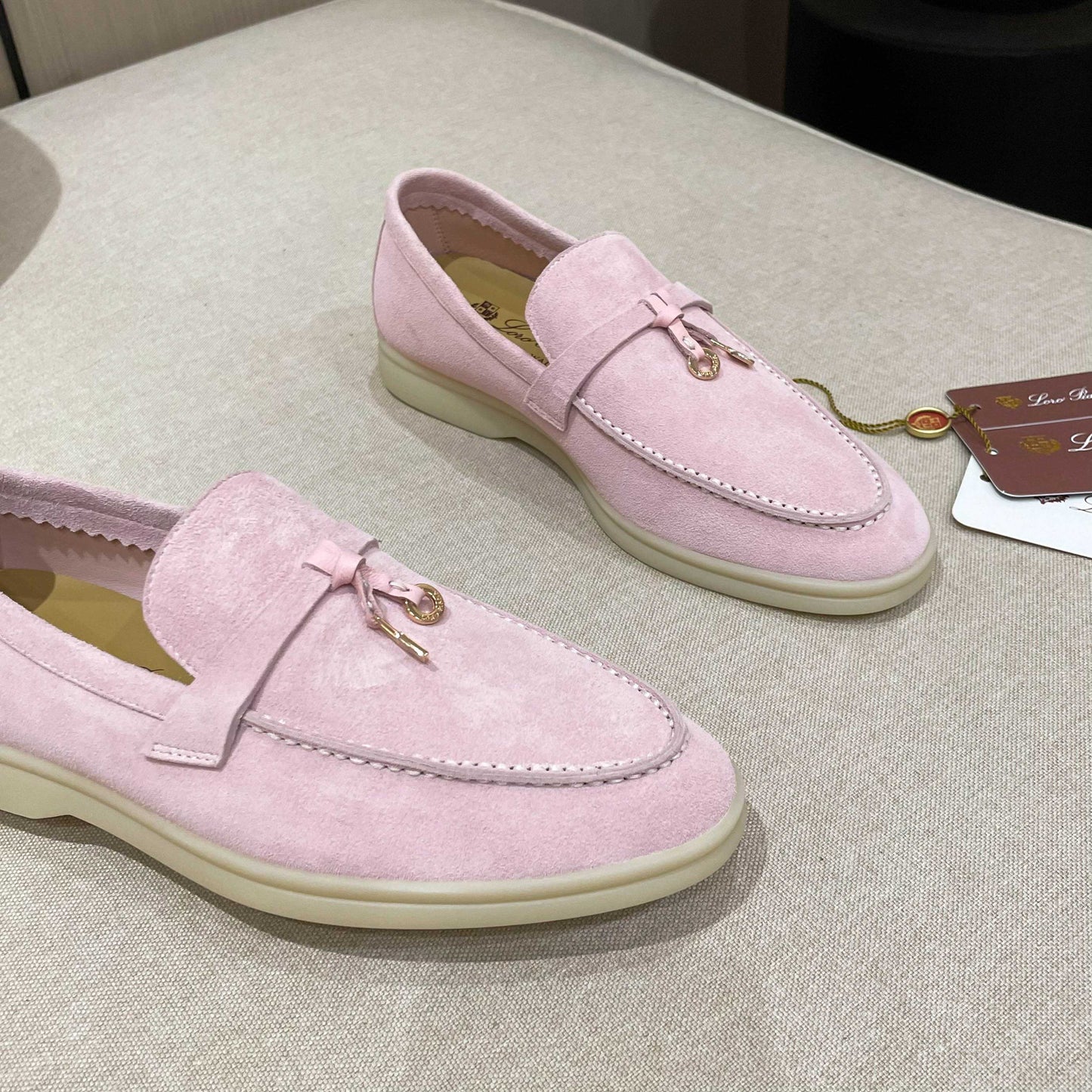 Loro Piana Summer Charms Walk Moccasin Loafers