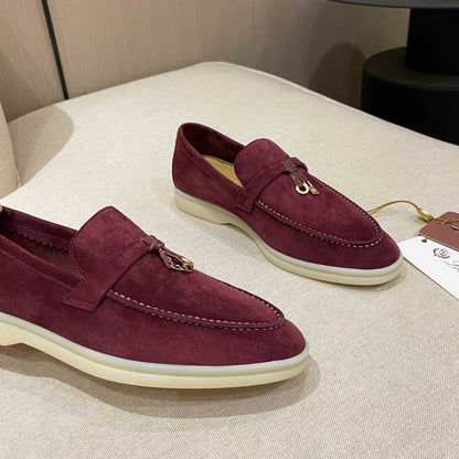 Loro Piana Summer Charms Walk Moccasin Loafers