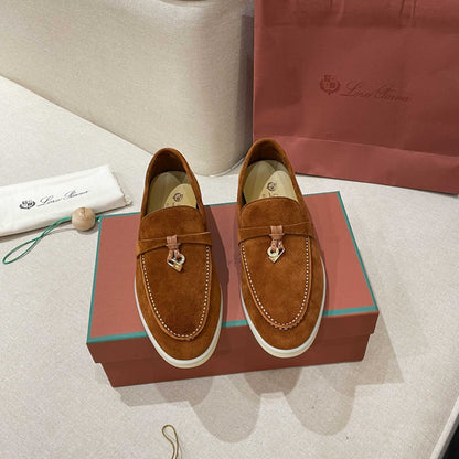 Loro Piana Summer Charms Walk Moccasin Loafers