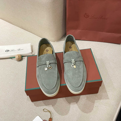 Loro Piana Summer Charms Walk Moccasin Loafers