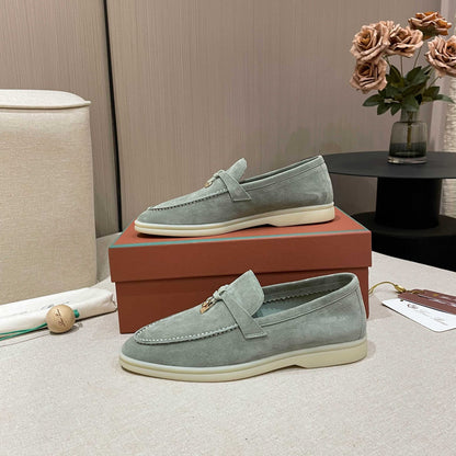 Loro Piana Summer Charms Walk Moccasin Loafers