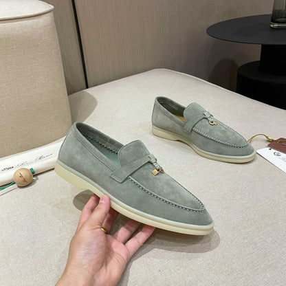 Loro Piana Summer Charms Walk Moccasin Loafers