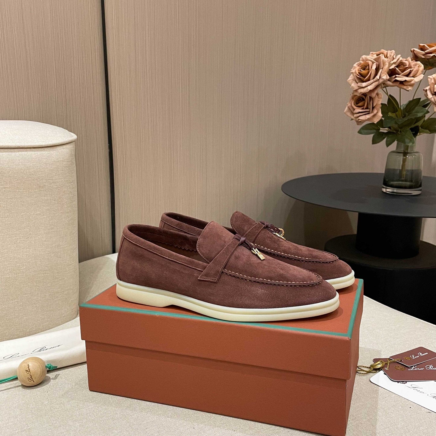 Loro Piana Summer Charms Walk Moccasin Loafers