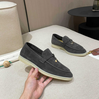 Loro Piana Summer Charms Walk Moccasin Loafers