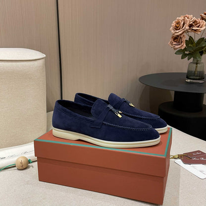 Loro Piana Summer Charms Walk Moccasin Loafers