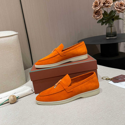 Loro Piana Summer Charms Walk Moccasin Loafers