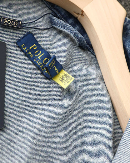 Ralph Lauren Washed Denim Jacket – 2025 Fall Collection