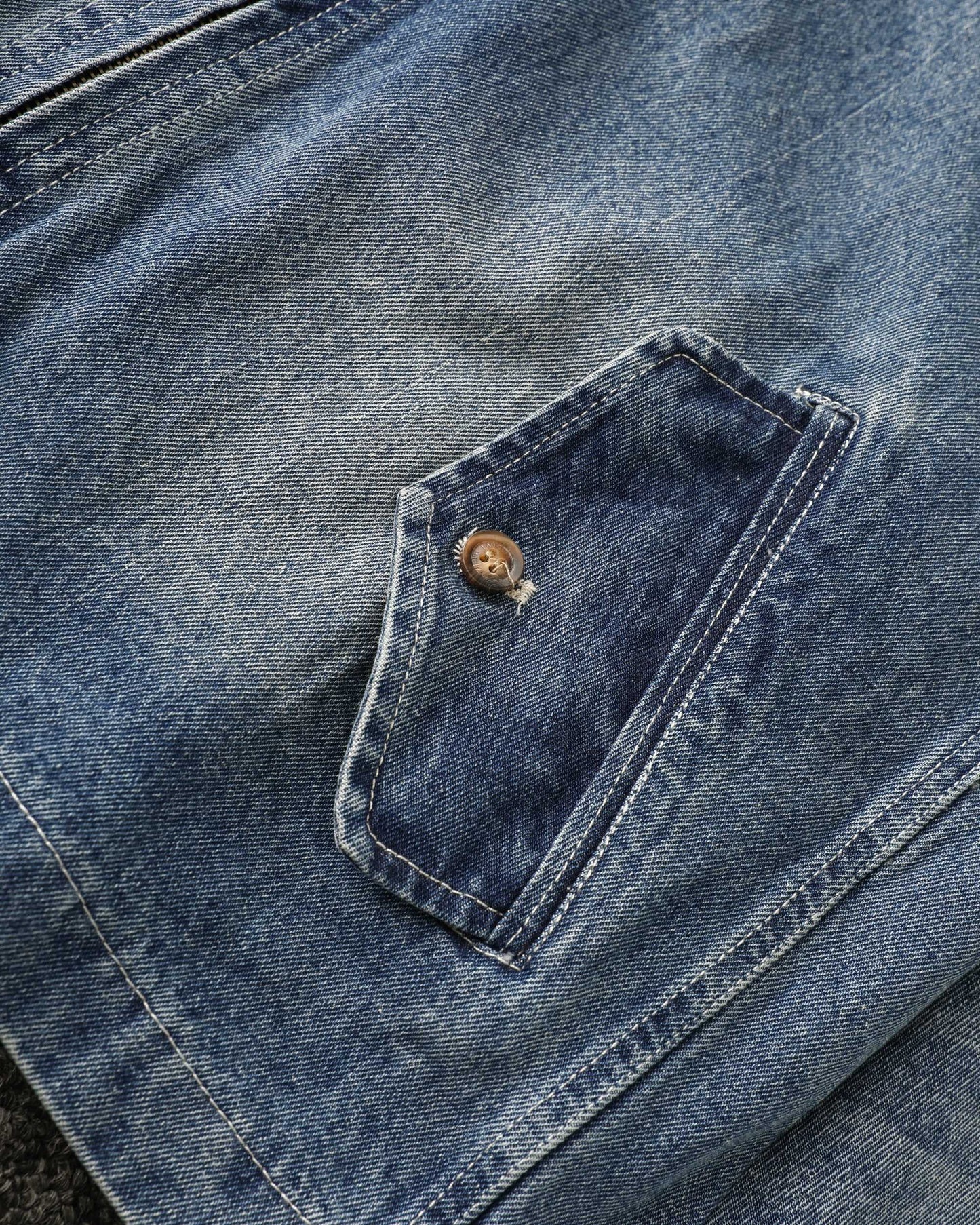 Ralph Lauren Washed Denim Jacket – 2025 Fall Collection