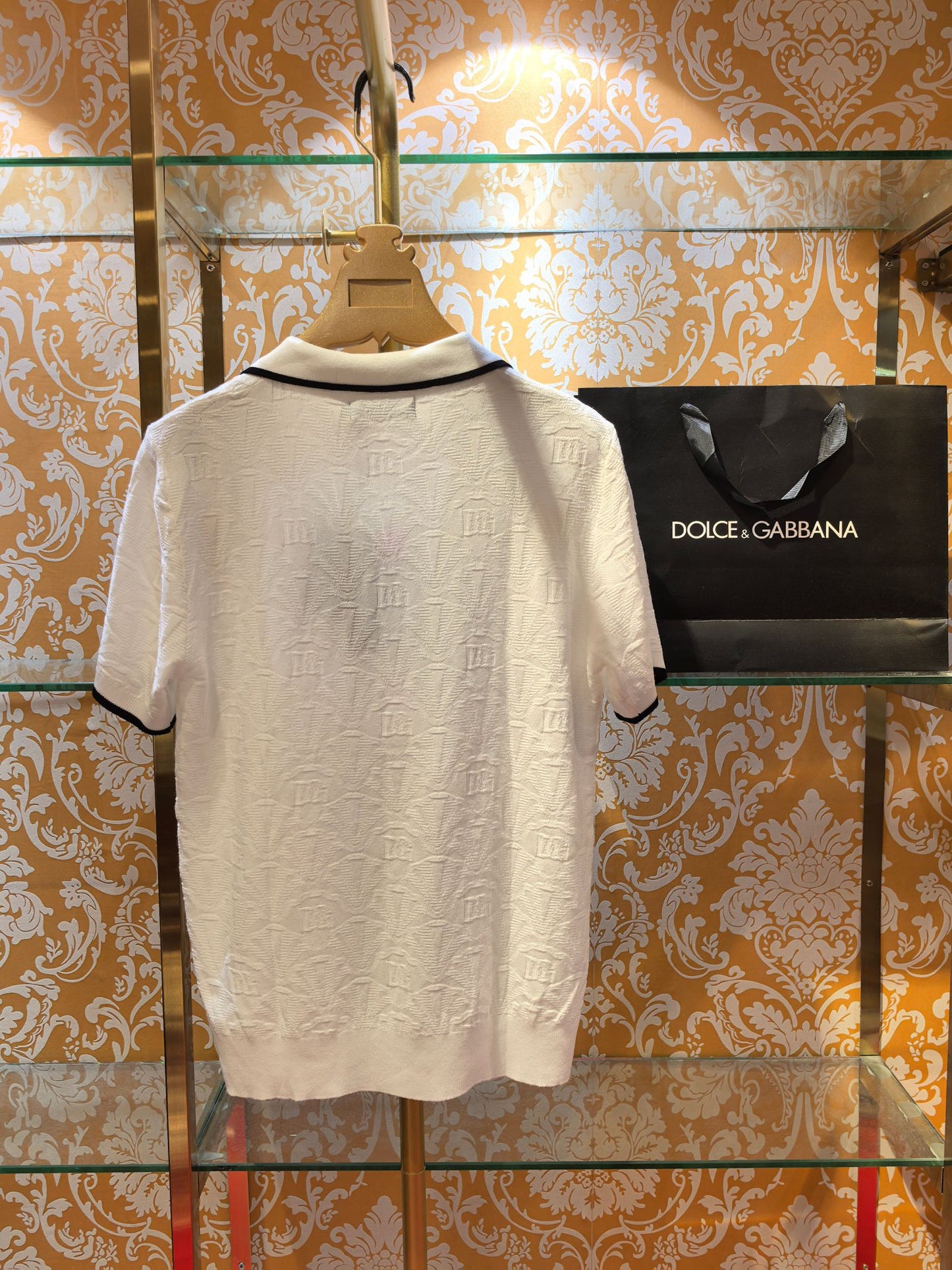 Dolce & Gabbana DG Jacquard Knit Sweater – 2026SS
