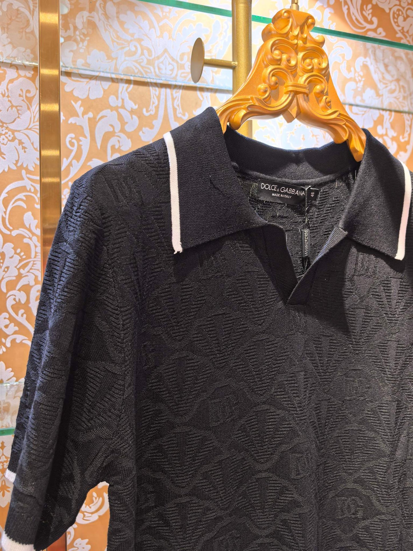Dolce & Gabbana DG Jacquard Knit Sweater – 2026SS