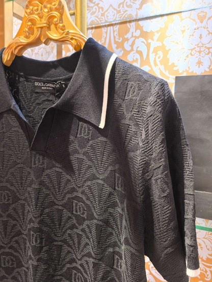 Dolce & Gabbana DG Jacquard Knit Sweater – 2026SS
