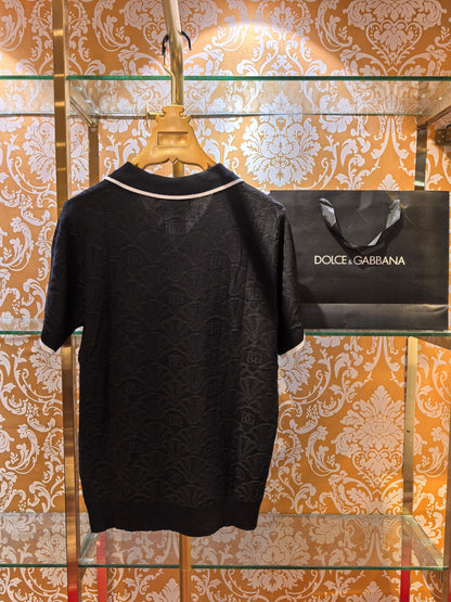Dolce & Gabbana DG Jacquard Knit Sweater – 2026SS