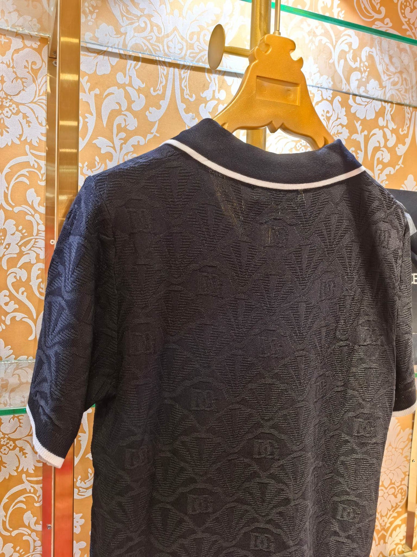 Dolce & Gabbana DG Jacquard Knit Sweater – 2026SS