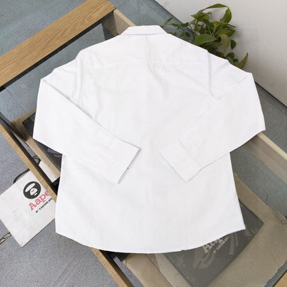 Dior Pocket Logo Embroidered Casual Shirt – 2025