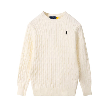 Ralph Lauren Cable Knit Crewneck Sweater