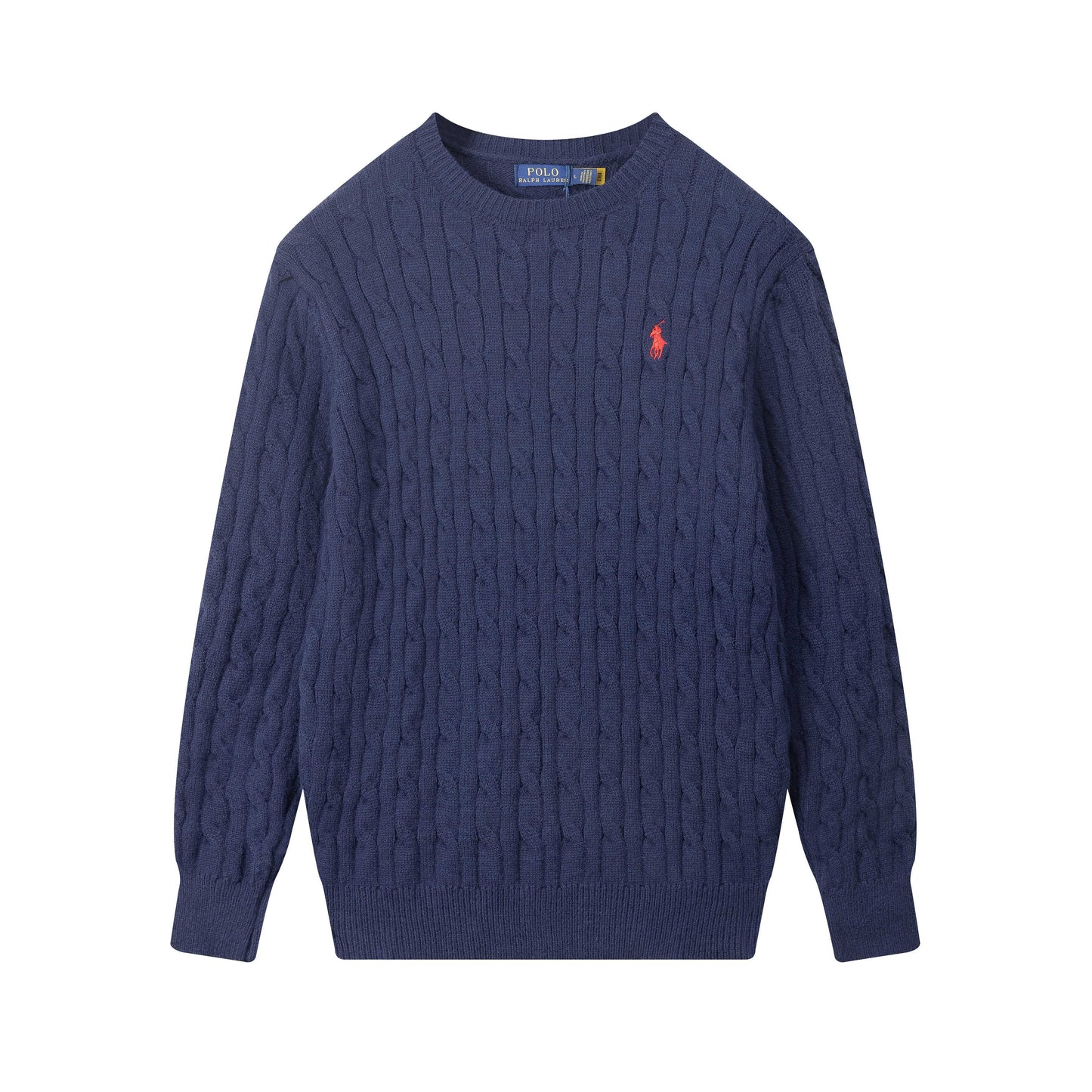 Ralph Lauren Cable Knit Crewneck Sweater