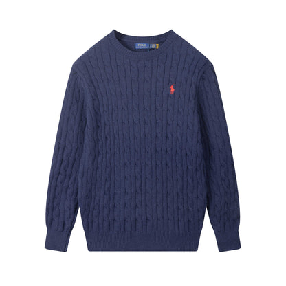 Ralph Lauren Cable Knit Crewneck Sweater