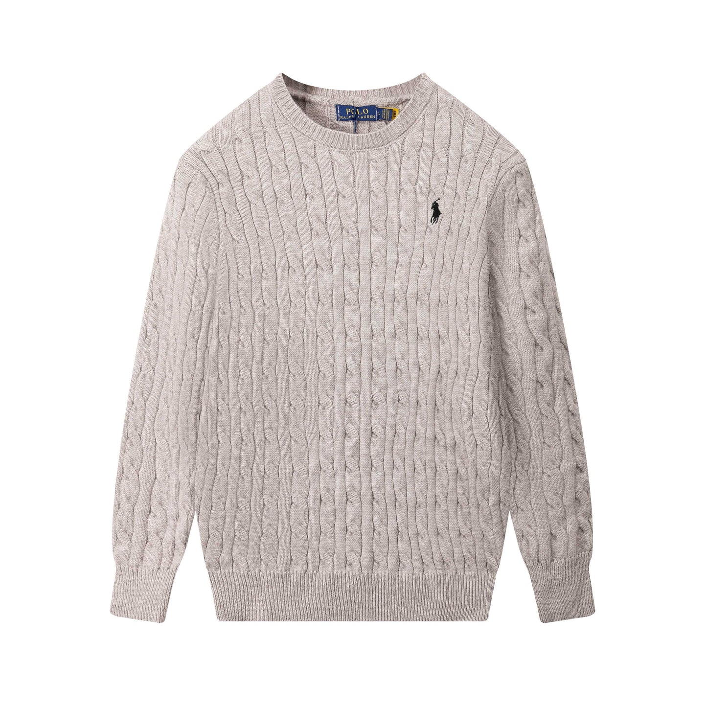 Ralph Lauren Cable Knit Crewneck Sweater