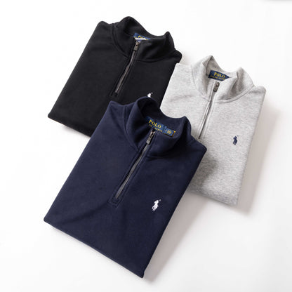 Ralph Lauren Classic Embroidered Half-Zip Sweatshirt