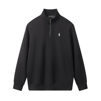Ralph Lauren Classic Embroidered Half-Zip Sweatshirt