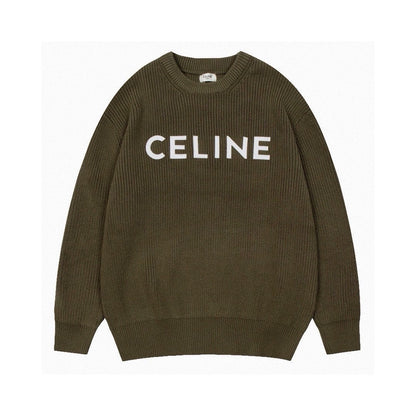 Celine Classic Embroidered Crewneck Sweater